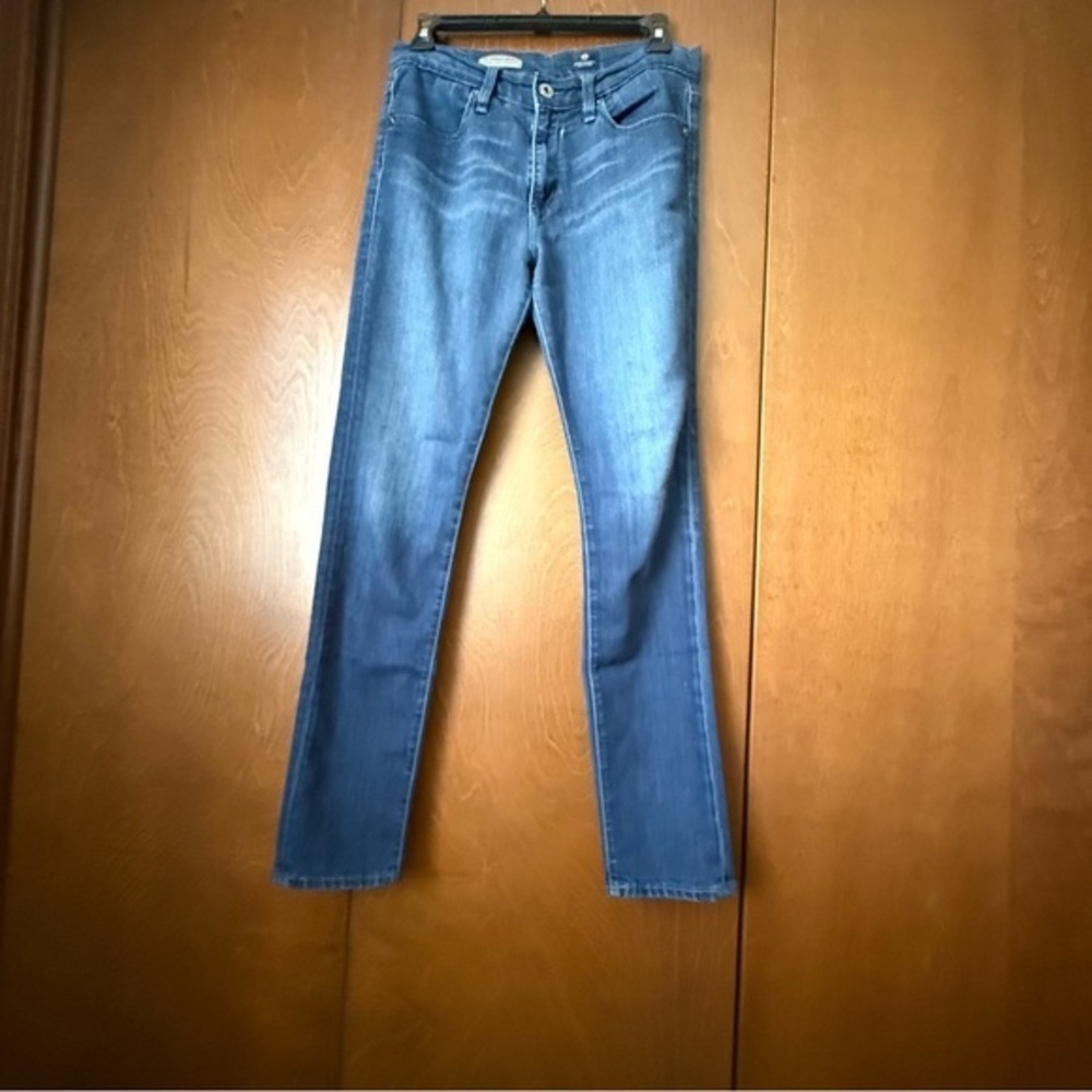 AG Adriano Goldschmid  the Farrah High Rise Skinny Blue Jeans 28R EUC Like New